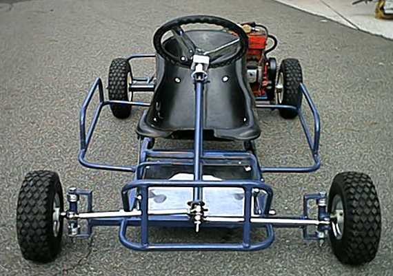 Don's kart front view